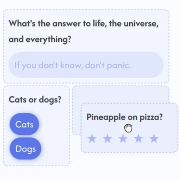 Screenshot of a form layout with draggable elements